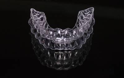 A picture of an Invisalign tray in Elk Grove CA